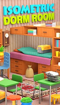 Isometric Dorm Room